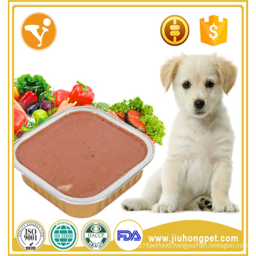 Pet food for export chicken muddy wet canned dog food